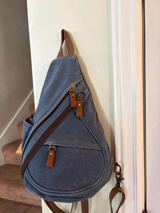 Handbags - Denim Sling Backpack Bag